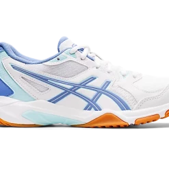 Asics Gel Rocket 10 Women Court White/ Periwinkle Blue