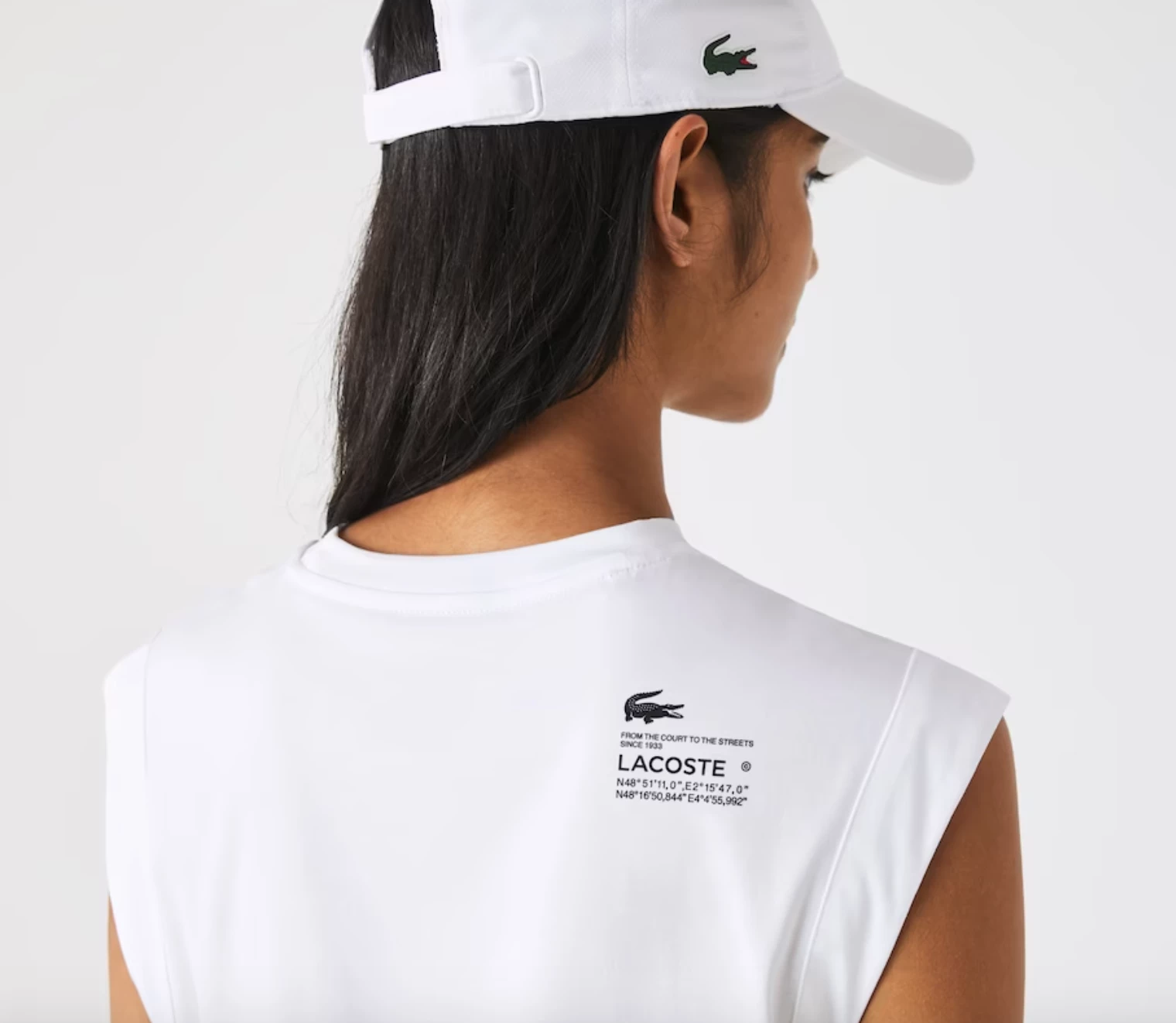 Lacoste Women’s Sport Loose Fit Anti-Odor Tank Top - Image 4