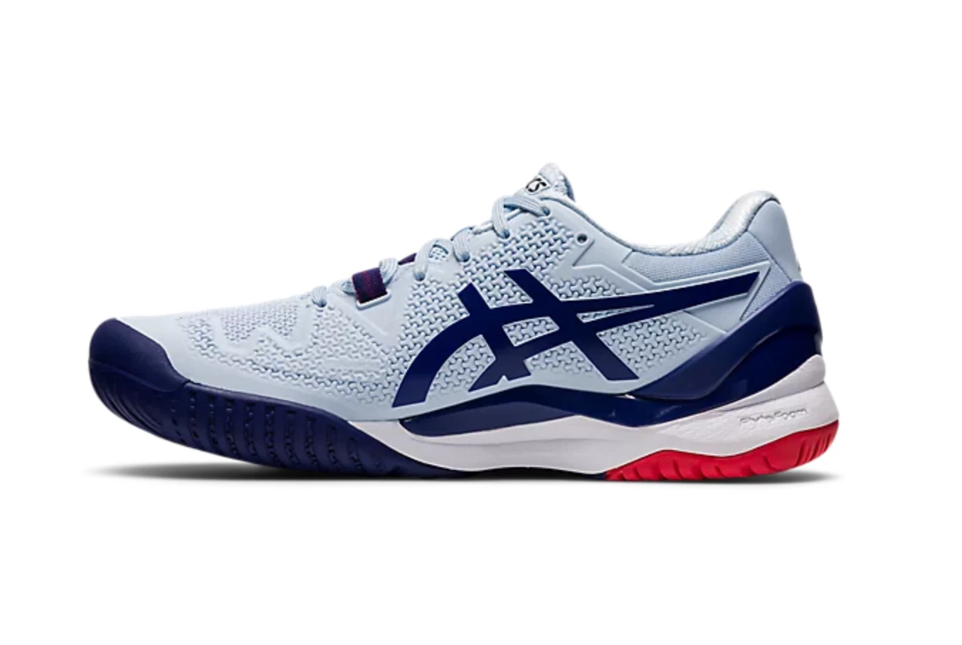 Asics Gel-Resolution 8 Women Soft Sky/Dive Blue - Image 7