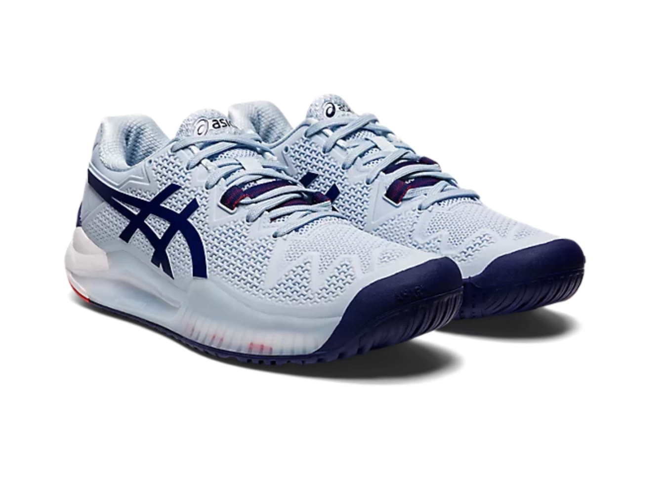 Asics Gel-Resolution 8 Women Soft Sky/Dive Blue - Image 2