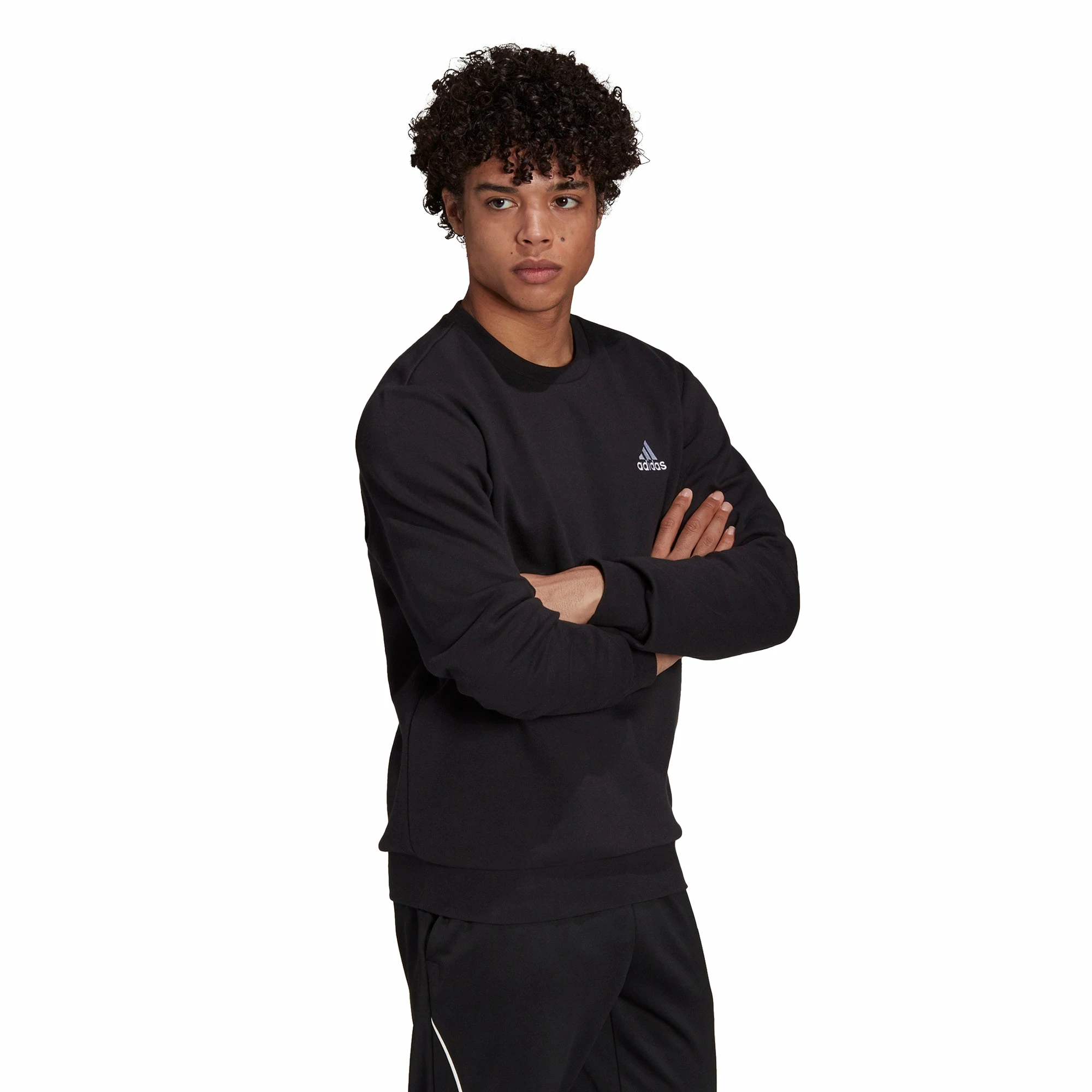 Adidas Essentials Fleece Sweatshirt - Image 2