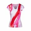 Bidi Badu Bella 2.0 Tennis V-Neck - White/Red
