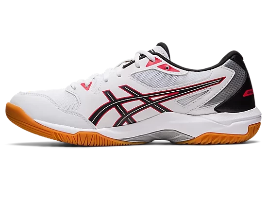 Asics Gel-Rocket 10 Men White/Classic Red - Image 2