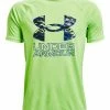 Under Armour Boy's Tech Hybrid Print Fill Short Sleeve