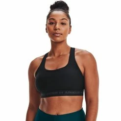 Under Armour Women's Mid Crossback Sports Bra