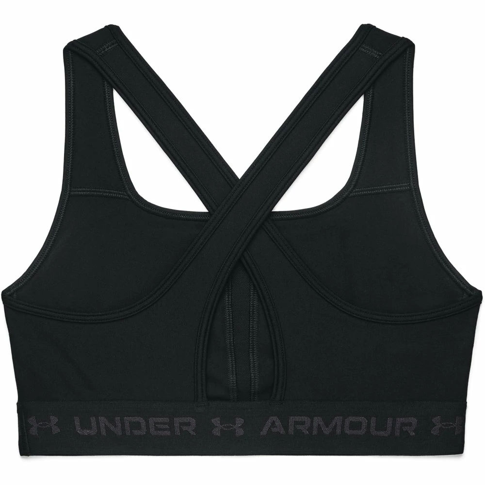 Under Armour Women's Mid Crossback Sports Bra - Image 4