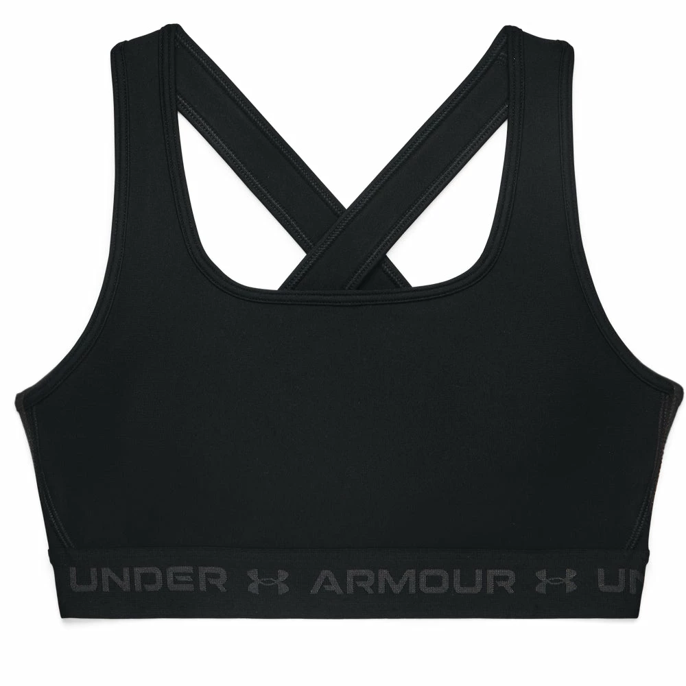 Under Armour Women's Mid Crossback Sports Bra - Image 3