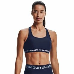 Under Armour Mid Crossback Sports Bra