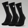 Under Armour Elevated Crew Sock Black