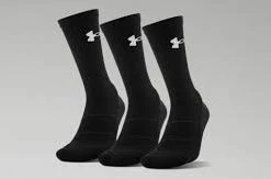 Under Armour Elevated Crew Sock Black